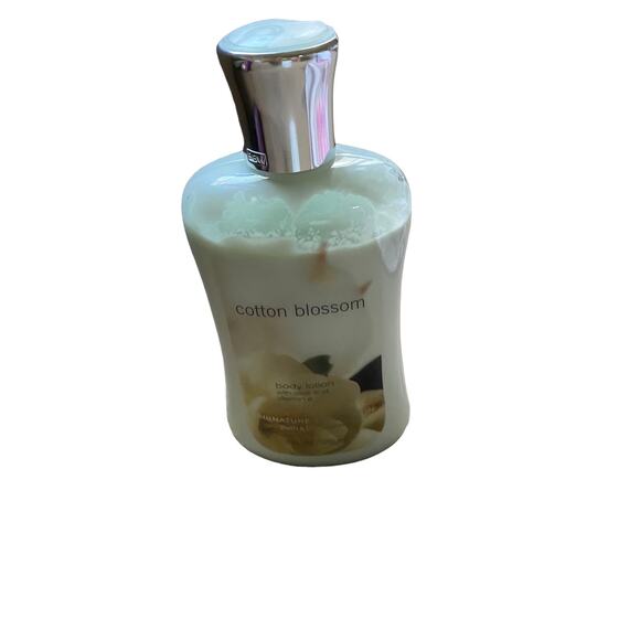 Bath & Body Works Cotton Blossom Signature Collection Body Lotion 8 fl oz RARE - Picture 2 of 4